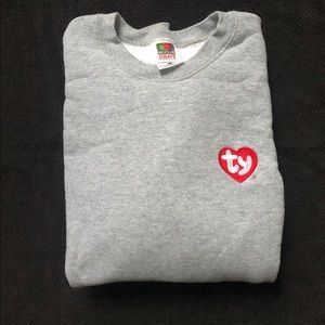 Vintage “ty” beanie babies logo Sweatshirt size XL